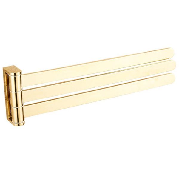 

towel racks swivel bar movable rails bathroom hanging rod creative wall rack 3-bar