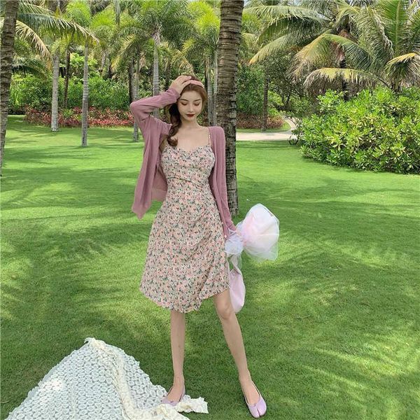 

casual dresses cmaz for women summer 2021 korean style, Black;gray