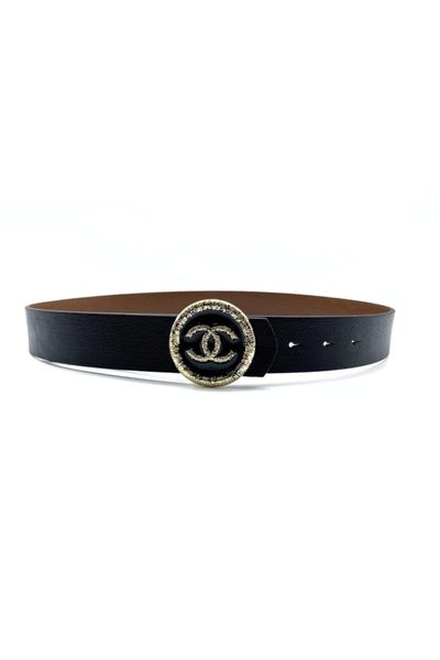 

women 2021 fashion expensive brand belt comfortable casual female patterned gold buckle leather belts, Black;brown
