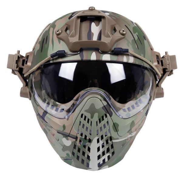 

cycling helmets tactical helmet military full face protection for motorcycle hunting riding outdoor activities