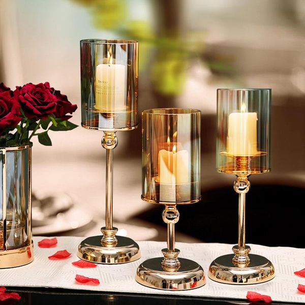 

candle holders for home decor glass wedding centerpieces table decoration candelabros stick holder