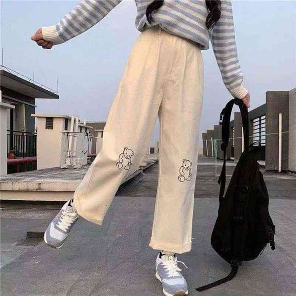 

cargo pants women elastic high waist loose streetwear summer pant baggy tactical trouser hip hop joggers pants stacked, Black;white