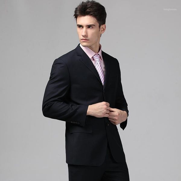 

men's suits & blazers 2021 latest coat pant designs black men suit classic for wedding formal business party slim fit skinny summer jac, White;black