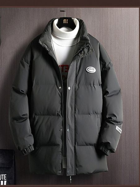

men patch detail puffer coat without n64d#, Black;brown