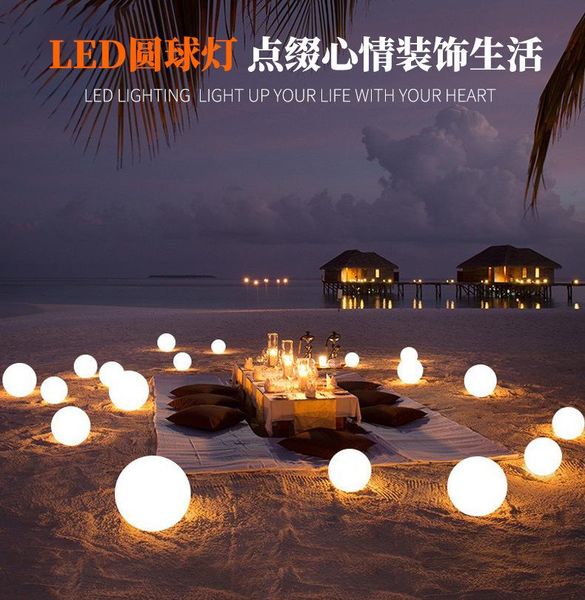 

lawn lamps led ball lamp outdoor rain landscape decoration garden villa light