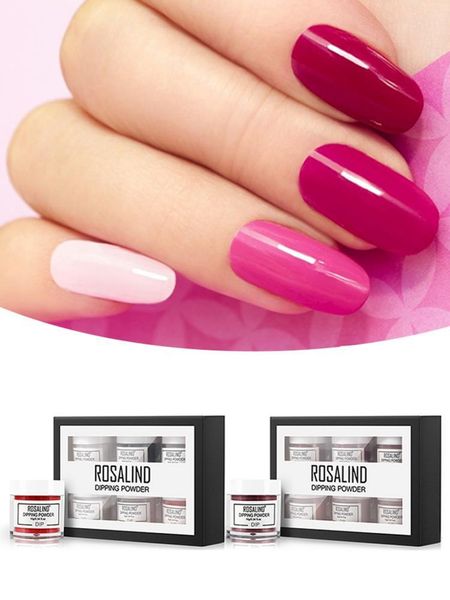 

nail glitter dipping powder set for nails daily care beautifying, Silver;gold