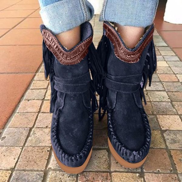 

boots short boots, big code flow autumn and winter 2021, Black