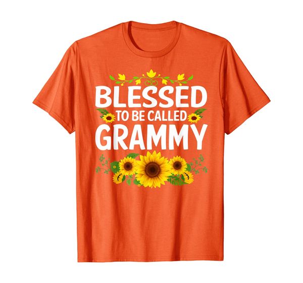 

Blessed To Be Called Grammy Shirts Thanksgiving Gifts T-Shirt, Mainly pictures