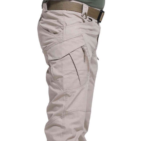 Pantaloni tattici militari da città Pantaloni da uomo SWAT Combat Army Molte tasche Pantaloni cargo casual resistenti all'usura impermeabili da uomo 6XL G0104