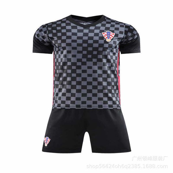 

2020 croatian team shirt cup away football suit modric match shirt, Gray
