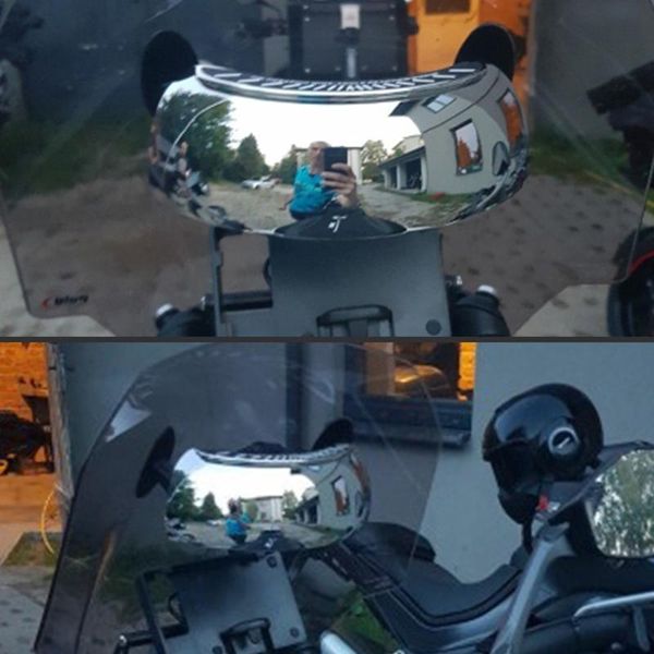 

motorcycle mirrors accessories 180 degree wide-angle rearview mirror blind spot