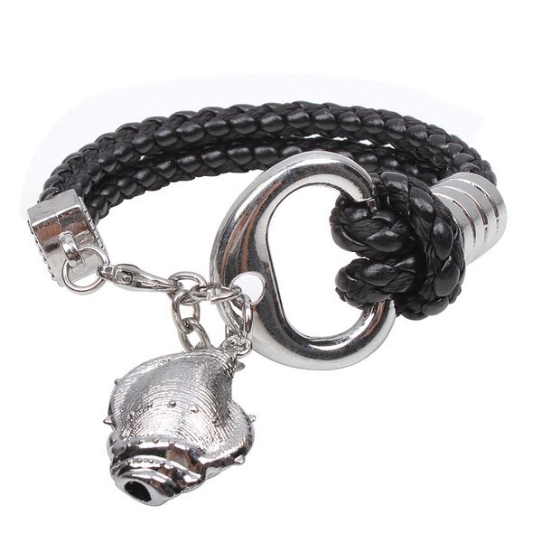 

new ti-tanium steel bracelet mini conch personalized jewelry fashion men's bracelet, Golden;silver