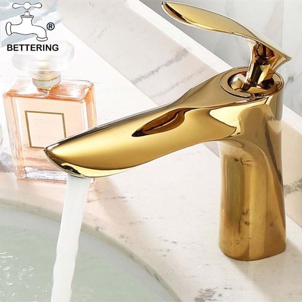 

gold faucet brass wash basin mixer bathroom vanity cold and water for sink faucets