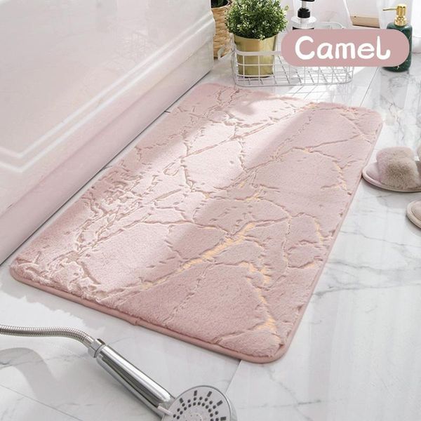 

non-slip mat bathroom bath carpets faux fur absorbent shower soft tolite floor rug 80x120cm mats