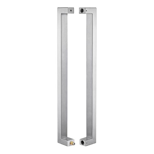 

handles & pulls 36 inches solid standoffs heavy-duty commercial grade-304 stainless steel push pull door handle/glass barn 1 pair