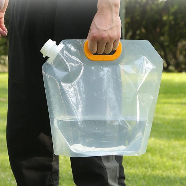 

hydration packs outdoor water bags foldable portable drinking container cooking picnic bbq tank camping supplies