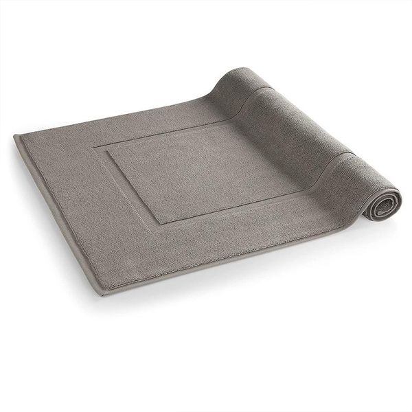 

carpets bath mat, shower rug, soft absorbent,100% cotton, 50x80cm, gray