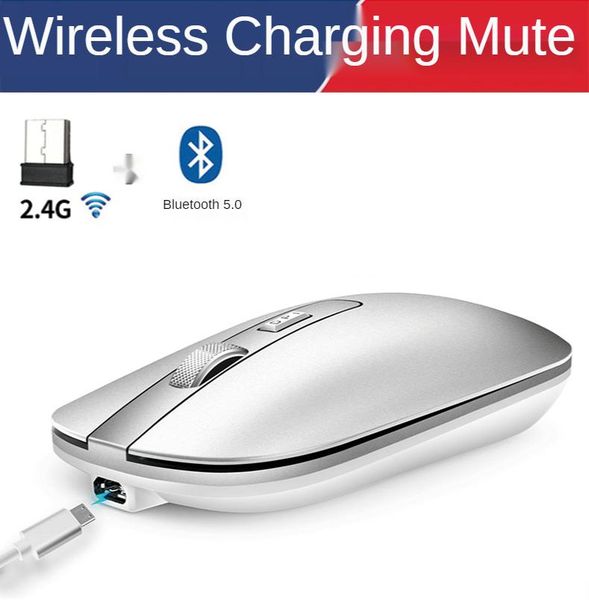 

mice wireless mouse 2.4g charging mute dual-mode bluetooth 5.0 gaming optical mini business office