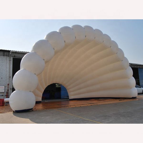 

attractive 6/8m wide giant igloo dome inflatable tent with led and blower for outdoor parties or events