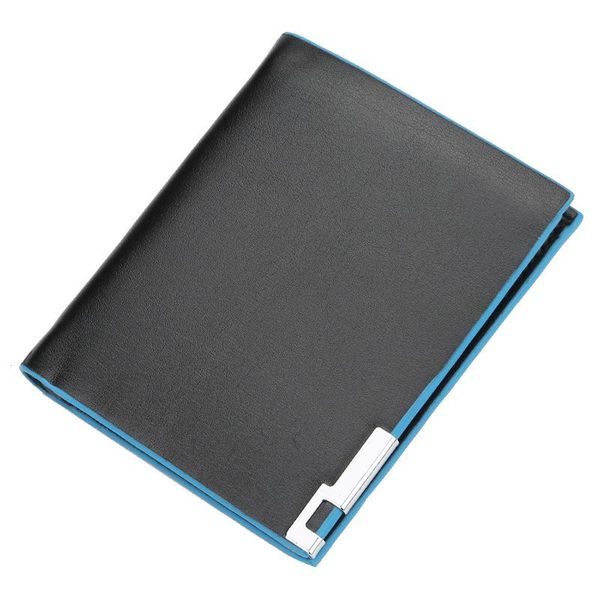 

wallets small wallet for men business card holder purse multifunctional cardholder leather purses, Red;black