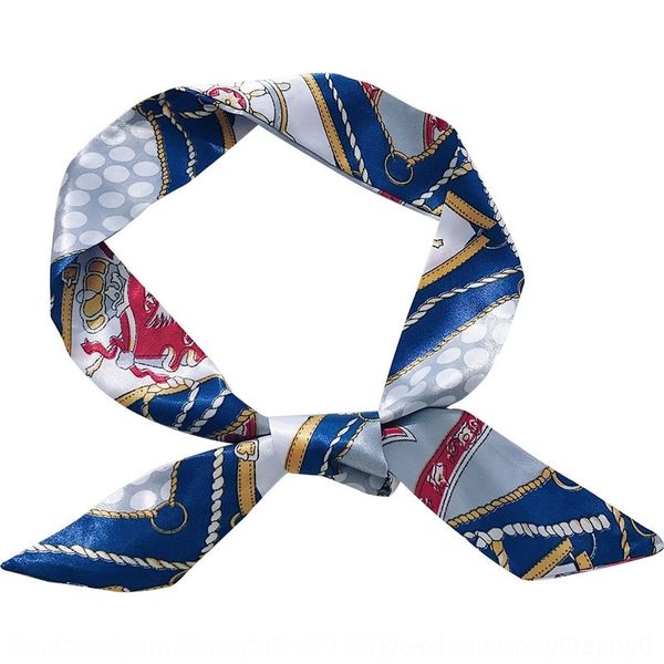 

kqs headb korean cravat women's small ties long hair ribbon autumn narrow hair band and silk silk scarfscarf, Black;gray