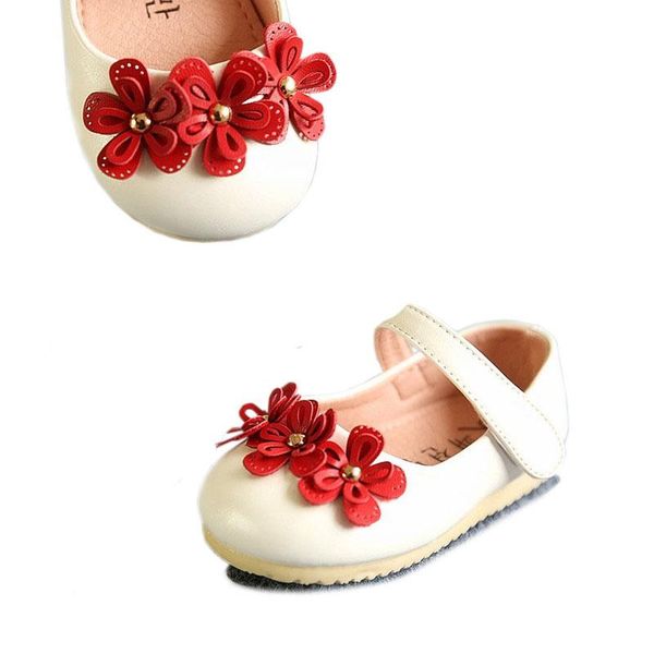 

first walkers flowers baby toddler shoes girls spring autumn express little princess non - skid rivets leather