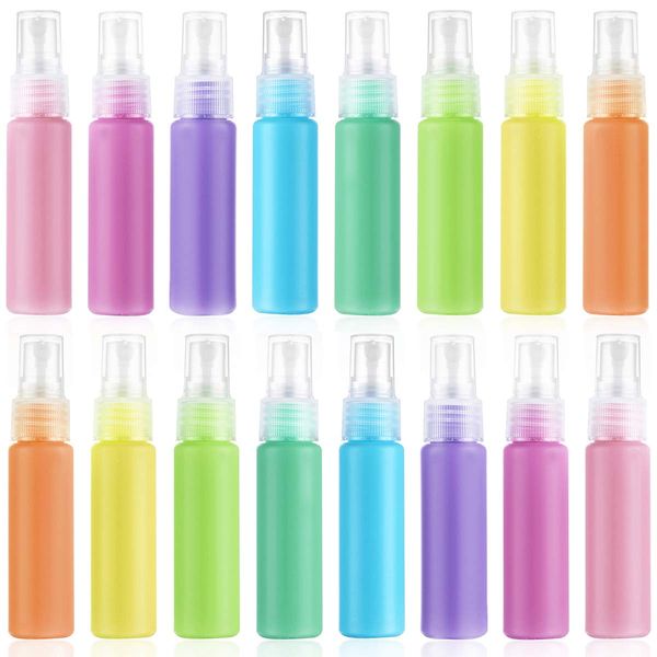 

30ml 1oz colorful pet plastic spray packing bottles