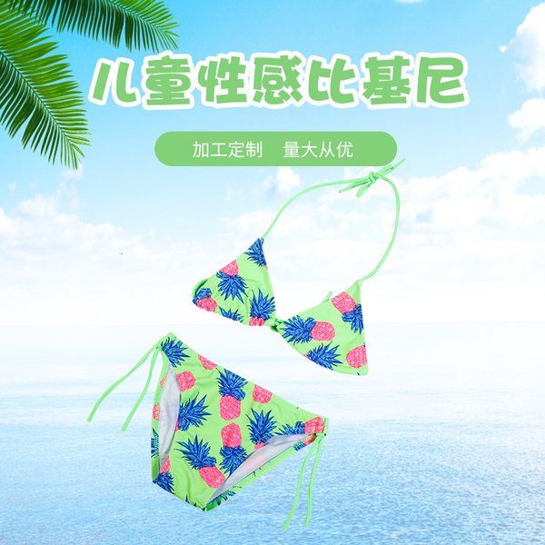

bikini children's cute baby cartoon swimsuit, Black;white