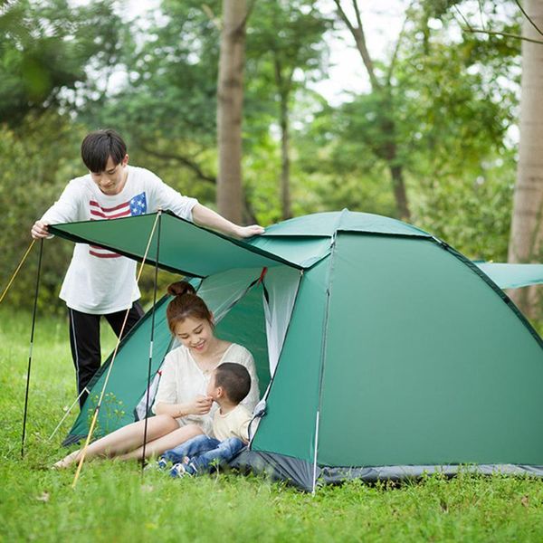 

outdoor camping tent camping tent 2-3 people quick set up outdoor waterproof backpacking for shelter y114