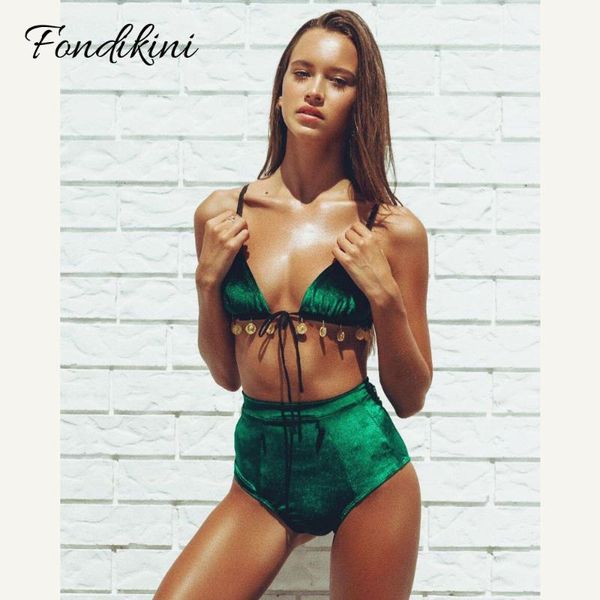 

bikinis set high waist bikini mujer two piece biquini women solid swimsuit 2021 swimwear maio beachwear woman bathing suit girl swimming