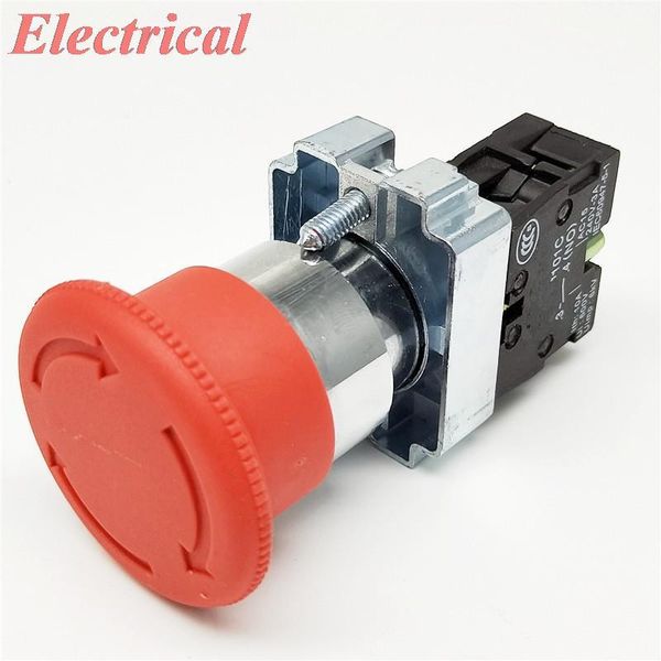 

smart home control 1pc 22mm mounting 40mm red mushroom emergency spush button switch turn to released 10a 541/542/543/544/545