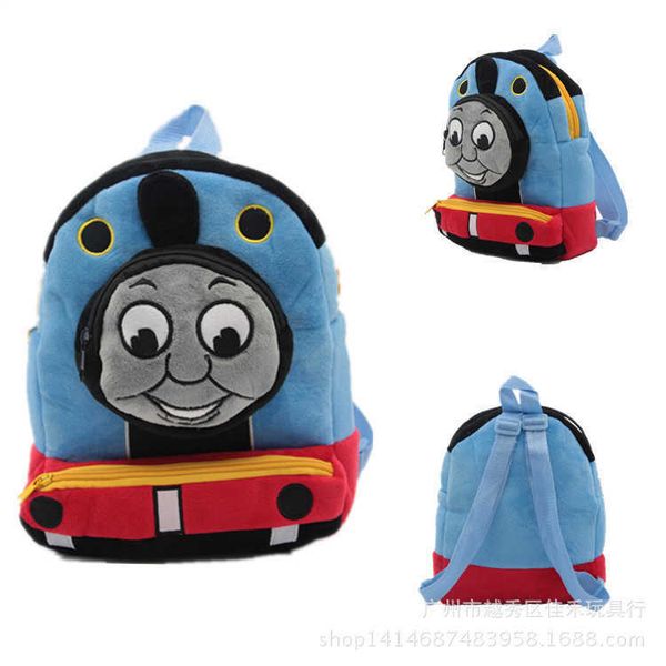 

cute cartoon children thomas schoolbag boys and girls backpack plush bag