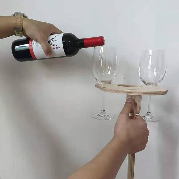 

camp furniture wine table wood outdoor portable with foldable round deskmini wooden easy creative design tables camping