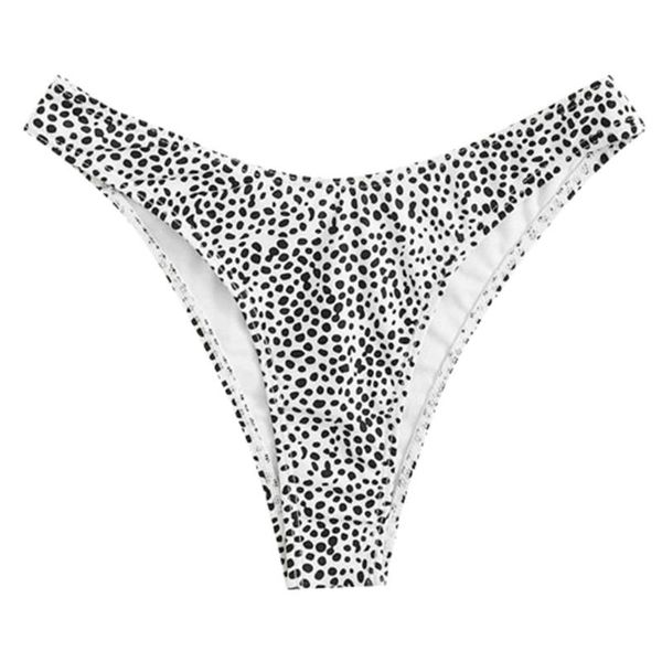 

women leopard underpants high waisted bikini swim pants shorts bottom swimsuit swimwear bathing one piece panties 2021 two-piece suits