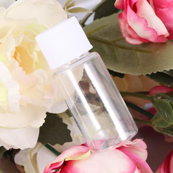 

25pcs 10ml sample bottles refillable transparent lotion bottle shower container storage & jars