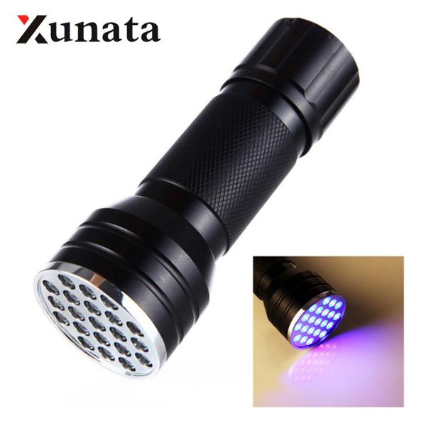 

3* purple uv mini torch lanterna waterproof bike camping powerful led flashlights torches