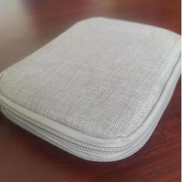 

card holders cross-border travel anti-theft swiping document package oxford cloth passport holder zipper case multi-functional, Brown;gray