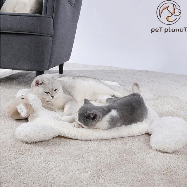 

cat beds & furniture soft dog and pet winter warm mat fur mattress self-heating carpet wash pillow cushion sofa cover