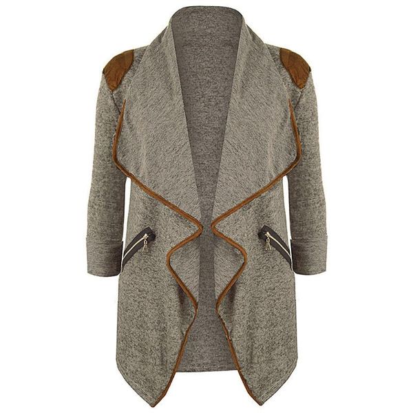 

women's jackets womens coat winter autumn knitted casual long sleeve cardigan jacket outwear plus size ladies women blouse, Black;brown