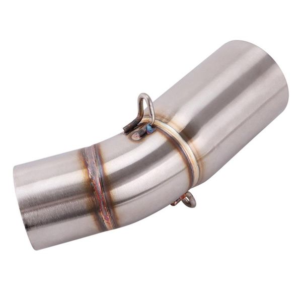 

motorcycle exhaust system slip on mid connect pipe stainless steel for benelli leoncino 500 all years