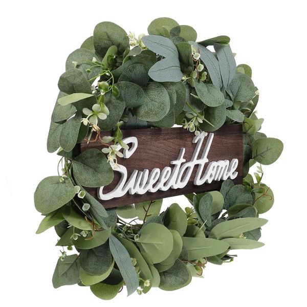 

decorative flowers & wreaths 1pc elegant creative wreath durable delicate door hanging home ornament