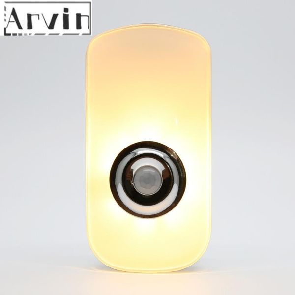 

smart home control wireless rechargeable pir motion led night light with wall lamp 3 in 1 design for emergency
