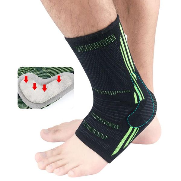 

ankle brace compression sleeve relieves achilles tendonitis joint pain plantar fasciitis sock with foot arch support for sports, Blue;black