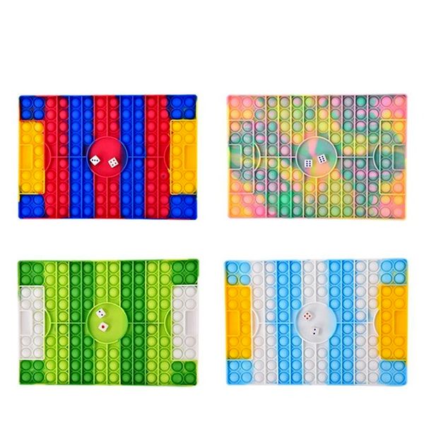 

2021 big size fidget toy football field finger bubble music christmas gifts for children decompression toy zc05