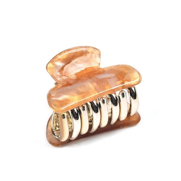 

hair accessories geometric acrylic claw girls marble water pattern catch clip spring automatic for women 13008