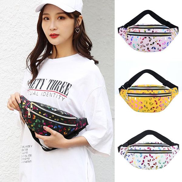 

waist bags q 2021 fashion pu leather women high-capacity female belt bag travelling mobile phone packs