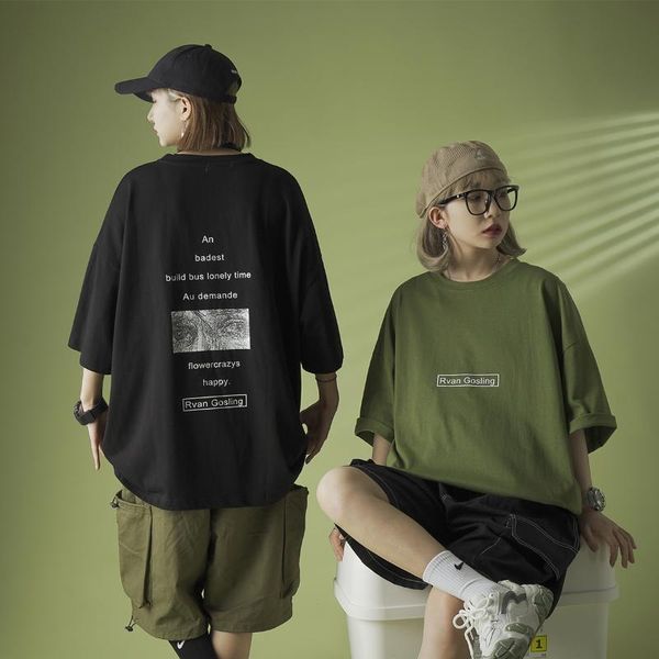 

women's t-shirt oversize punk cow print clothing funny men's white short sleeve large size couple clothes