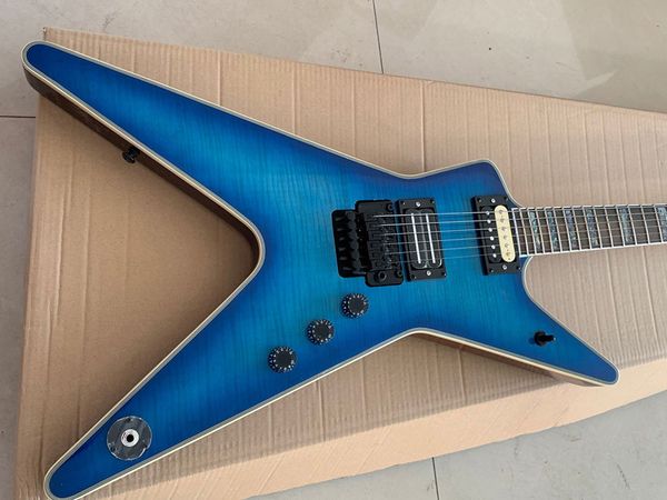 

custom dimebag darrell quality electric guitar, flamed 333