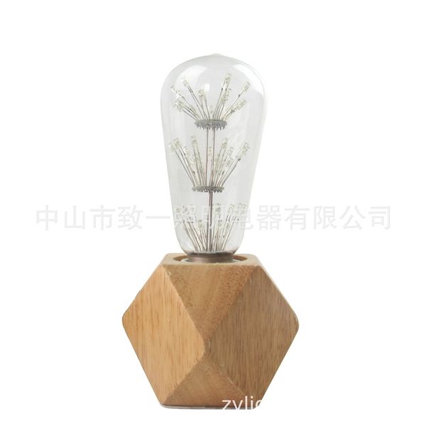 

wooden students learn mini decoration wooden table lamp