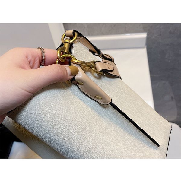 

bucket bag women's single shoulder large capacity fashion calfskin bag fashion